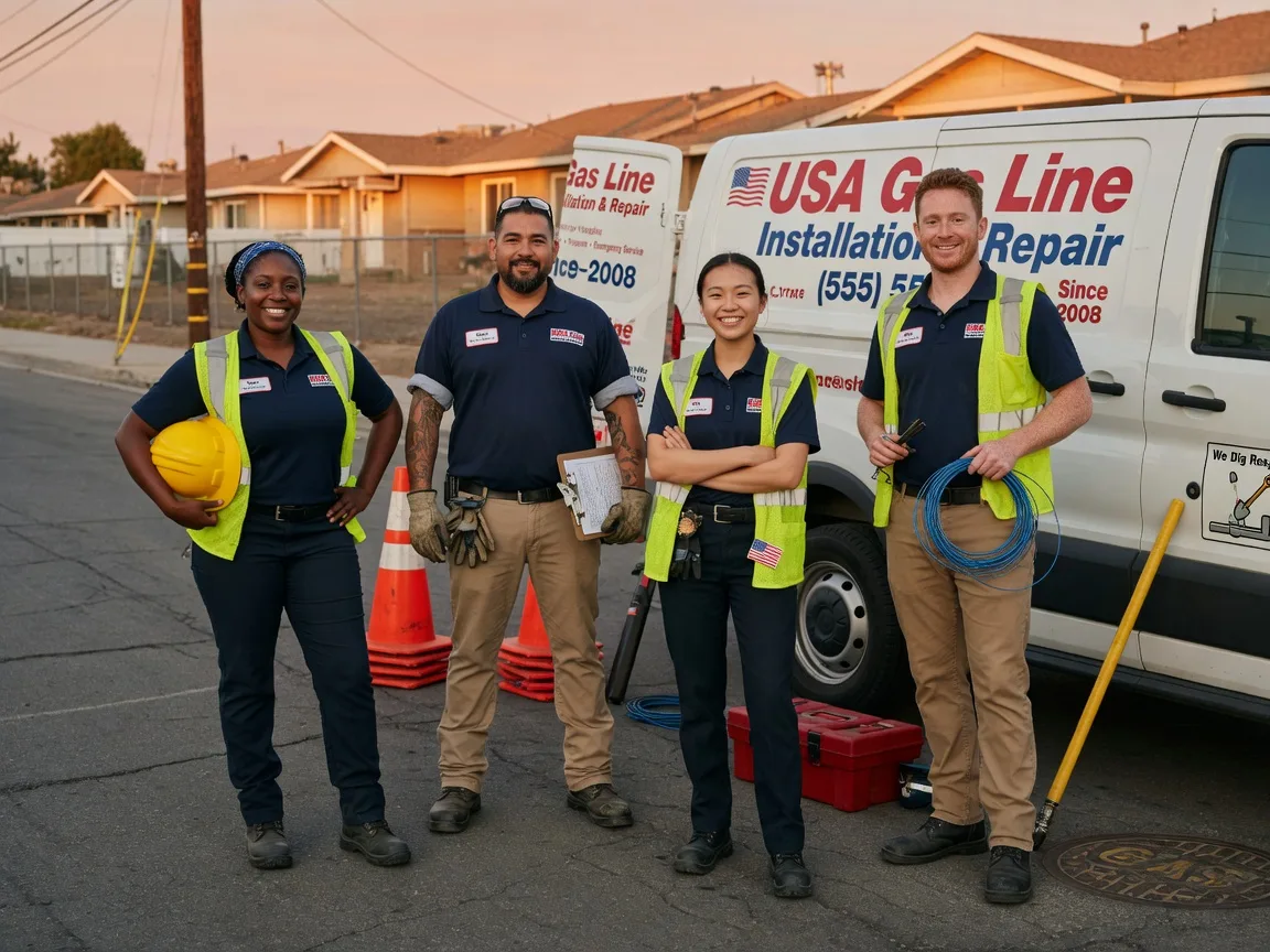 Gas Line Installation company in White Cottage, OH